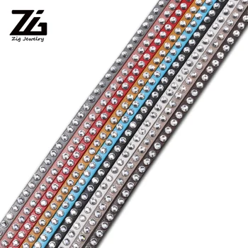 ZG 2020 new diamond fashion leather rope bracelet necklace making accessories DIY jewelry found crafts
ZG 2020 new diamond fashion leather rope bracelet necklace making accessories DIY jewelry found crafts