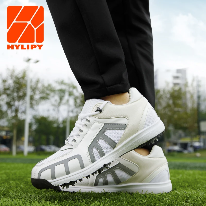 Men Sneaker Golf Shoes Size 38-45 Footwear Spikeless White Breathable Antisideslip Removable Pin Shoe Golf Man Waterproof 2020
Men Sneaker Golf Shoes Size 38-45 Footwear Spikeless White Breathable Antisideslip Removable Pin Shoe Golf Man Waterproof 2020