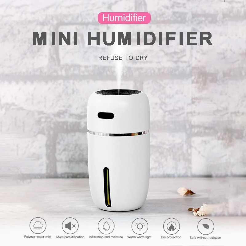 200ml Portable Mini USB Air Humidifier Essential Oil Diffuser With Colorful Night Light For Car Office Home Bedroom
200ml Portable Mini USB Air Humidifier Essential Oil Diffuser With Colorful Night Light For Car Office Home Bedroom