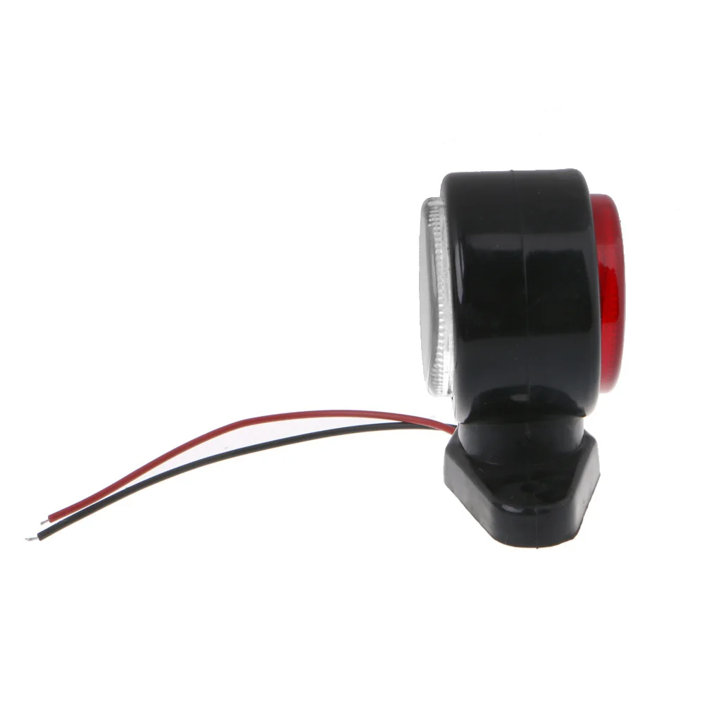 Drop Ship 1 Pair Waterproof 2 LED Red & White Side Marker Light Lamp Trailer Truck Lorry Caravan 10-30V
Drop Ship 1 Pair Waterproof 2 LED Red & White Side Marker Light Lamp Trailer Truck Lorry Caravan 10-30V