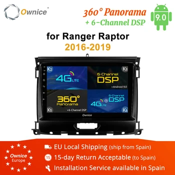 Ownice K3 K5 K6 9 inch Octa Core 2 Din 4G LTE DSP 360 Panorama Android 9.0 Radio Car Player for Ford Ranger Raptor 2016 - 2019
Ownice K3 K5 K6 9 inch Octa Core 2 Din 4G LTE DSP 360 Panorama Android 9.0 Radio Car Player for Ford Ranger Raptor 2016 - 2019