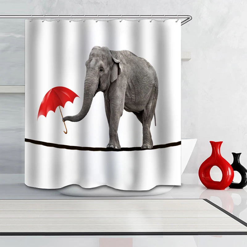 New Shower Curtains Elephant Series Shower Curtains Polyester Waterproof Bathroom Shower Curtain Room Partition Curtain
New Shower Curtains Elephant Series Shower Curtains Polyester Waterproof Bathroom Shower Curtain Room Partition Curtain