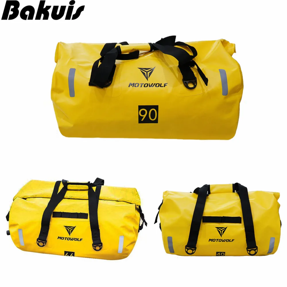 40L 66L 90L Motorcycle Car Bag Long-distance Cycling Waterproof Storage Pack Outdoor Travel Large Capacity Bags Yellow/Gray
40L 66L 90L Motorcycle Car Bag Long-distance Cycling Waterproof Storage Pack Outdoor Travel Large Capacity Bags Yellow/Gray