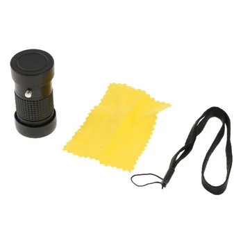 Comfortable Extra Short Focus 4x12 Waterproof Mini Monocular Typoscope Microscope with Lens Cap Cover,Strap and Pouch
Comfortable Extra Short Focus 4x12 Waterproof Mini Monocular Typoscope Microscope with Lens Cap Cover,Strap and Pouch
