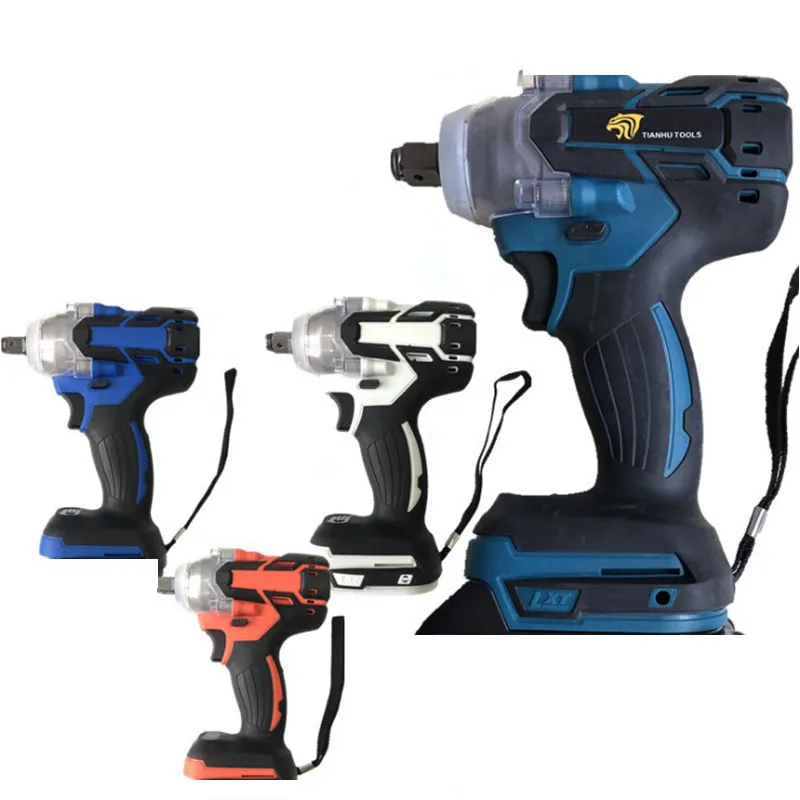 18V 520Nm Electric Brushless Impact Wrench Rechargeable 1/2 Socket Wrench Power Tool Cordless Without Battery accessories
18V 520Nm Electric Brushless Impact Wrench Rechargeable 1/2 Socket Wrench Power Tool Cordless Without Battery accessories