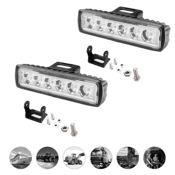 2pc Led light Bar Working Driving Fog Offroad Work Light 18W 12V 6LED Car Light Assembly curved bracket Spotlight Flood Lamp
2pc Led light Bar Working Driving Fog Offroad Work Light 18W 12V 6LED Car Light Assembly curved bracket Spotlight Flood Lamp
