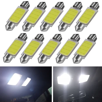 10pcs Ceiling Light 31mm 36mm 39mm 41mm COB 1.5W 12V Interior Car LED Bulbs For Lamp Interior Ceiling Lights Plate Lamps Bulb
10pcs Ceiling Light 31mm 36mm 39mm 41mm COB 1.5W 12V Interior Car LED Bulbs For Lamp Interior Ceiling Lights Plate Lamps Bulb