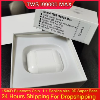 Newest i99000 MAX TWS Bluetooth Earphone Wireless Earphones Smart Sensor Super Bass Earbuds sport headsets TWS for smart phone
Newest i99000 MAX TWS Bluetooth Earphone Wireless Earphones Smart Sensor Super Bass Earbuds sport headsets TWS for smart phone
