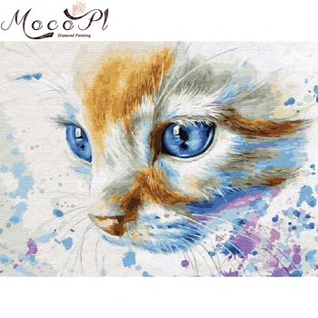 Animal Diamond Painting Full Drills 5D Diamond Embroidery Cat Mosaic of Rhinestone DIY Christmas Gift Home Decor Wall Stitcker
Animal Diamond Painting Full Drills 5D Diamond Embroidery Cat Mosaic of Rhinestone DIY Christmas Gift Home Decor Wall Stitcker