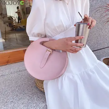 Fashion Round Handbag Women Classic Texture Creative Delicate Chic PU Leather Totes Female Circle Elegant Small Purse
Fashion Round Handbag Women Classic Texture Creative Delicate Chic PU Leather Totes Female Circle Elegant Small Purse