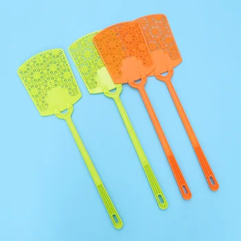 10Pcs Plastic Flyswatter Long Plastic Swatter Double-side Fly Flapper (Random Color)
10Pcs Plastic Flyswatter Long Plastic Swatter Double-side Fly Flapper (Random Color)