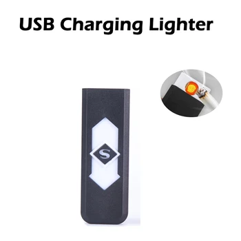 EDC Outdoor Rechargeable USB Charging Lighter Windproof Flameless Electronic Electric Cigarette Smokeless Super Lighters
EDC Outdoor Rechargeable USB Charging Lighter Windproof Flameless Electronic Electric Cigarette Smokeless Super Lighters