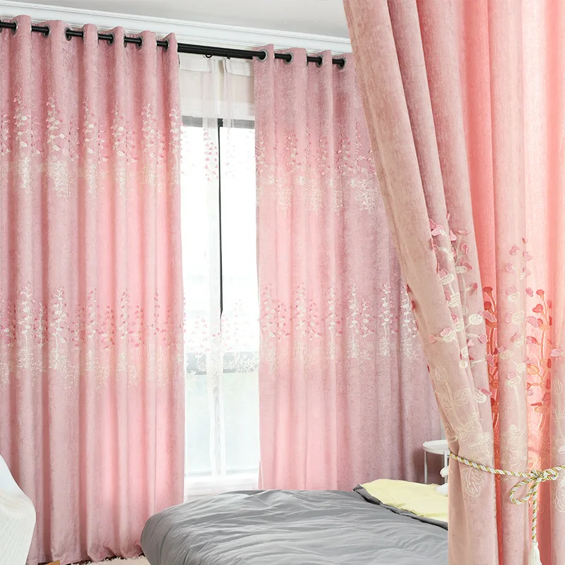 New Pink Girl Curtain for Living Room Cheney Embroidery Embroidery Curtains for Bedroom Curtain High Shade Curtain
New Pink Girl Curtain for Living Room Cheney Embroidery Embroidery Curtains for Bedroom Curtain High Shade Curtain