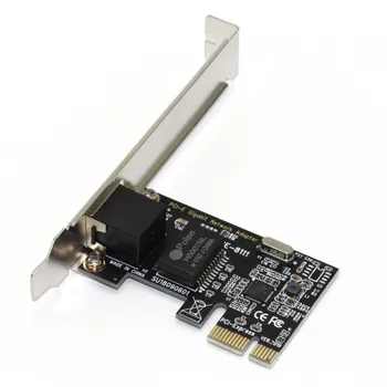 Gigabit Ethernet PCI Express PCI-E Network Card Desktop PC 1000Mbps RJ45 Controller Adapter For Windows XP / 7/8 / 8.1 / 10
Gigabit Ethernet PCI Express PCI-E Network Card Desktop PC 1000Mbps RJ45 Controller Adapter For Windows XP / 7/8 / 8.1 / 10