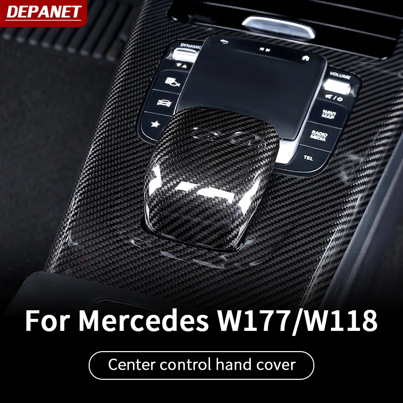 Suitable for W118 Benz 2020 CLA260/A180/A200L W177 real carbon fiber interior decoration modification center control hand rest
Suitable for W118 Benz 2020 CLA260/A180/A200L W177 real carbon fiber interior decoration modification center control hand rest