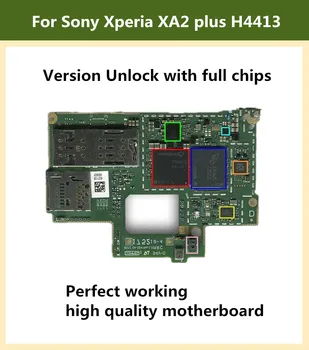 Tested Full Work Original Unlock used Motherboard For Sony Xperia XA2 pius H4413 XA2 Logic Circuit Electronic Panel
Tested Full Work Original Unlock used Motherboard For Sony Xperia XA2 pius H4413 XA2 Logic Circuit Electronic Panel