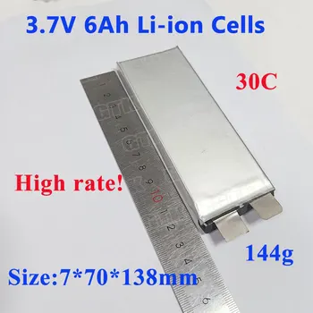 In stock!! Li-ion 3.7v 6Ah 30C high rate cells 6000mAh lithium battery for diy 12v 24v power toy battery pack
In stock!! Li-ion 3.7v 6Ah 30C high rate cells 6000mAh lithium battery for diy 12v 24v power toy battery pack