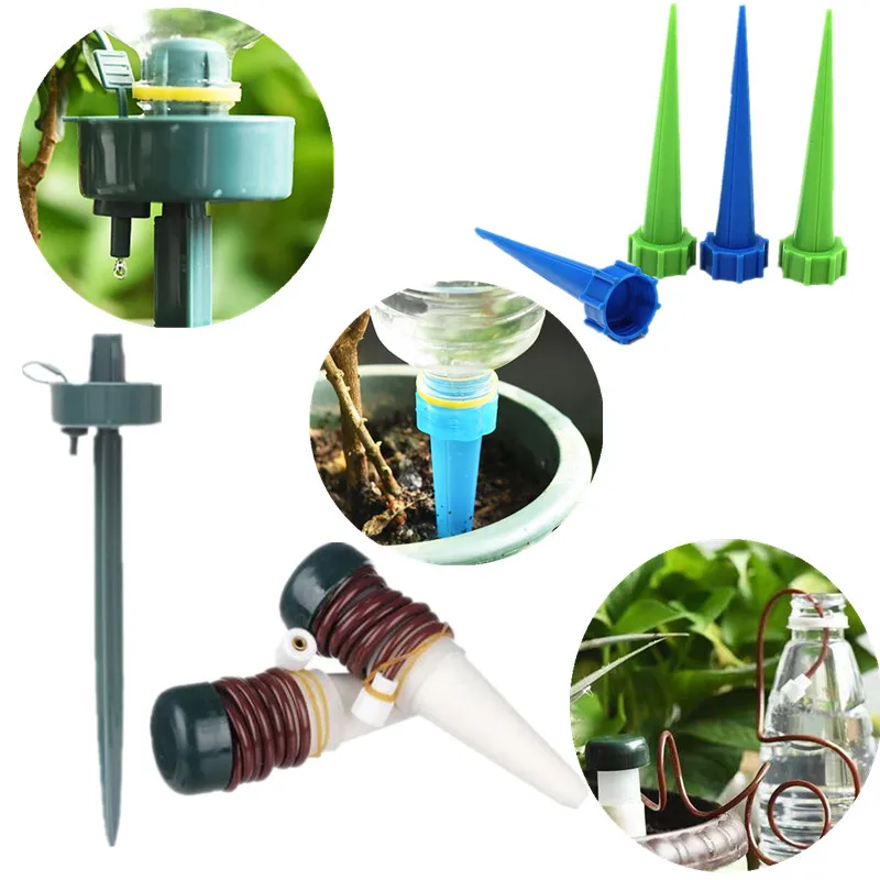 Wholesales Automatic Self-Watering Device Drip Water Spikes Flower Plant Waterers Bottle Irrigation Garden Watering Tool A101
Wholesales Automatic Self-Watering Device Drip Water Spikes Flower Plant Waterers Bottle Irrigation Garden Watering Tool A101