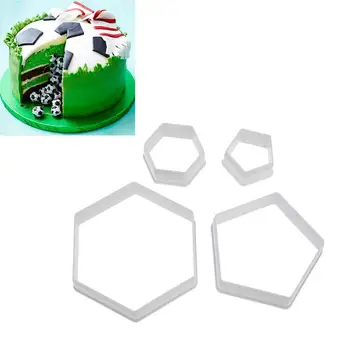 4PCS/Set Cookies Pastry Tools Fondant Mold Football Cookie Cake Mold Decorating Tools Frame Cutter Kitchen Baking Accessories
4PCS/Set Cookies Pastry Tools Fondant Mold Football Cookie Cake Mold Decorating Tools Frame Cutter Kitchen Baking Accessories
