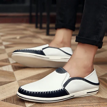 Men Loafers Driving Shoes slip on Soft Casual Shoes Men Flats genuine Leather Loafers Male Slip on moccasins Soft Background
Men Loafers Driving Shoes slip on Soft Casual Shoes Men Flats genuine Leather Loafers Male Slip on moccasins Soft Background