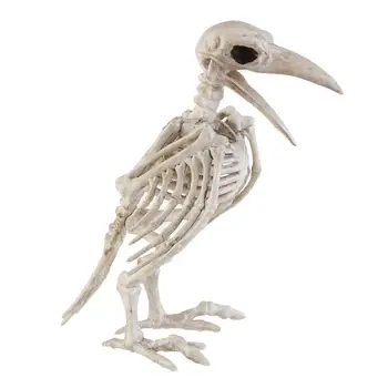 Crazy Bone Skeleton Raven Plastic Animal Skeleton Bones Horror Halloween Decoration Halloween Prop Bird Crow Skeleton Decoration
Crazy Bone Skeleton Raven Plastic Animal Skeleton Bones Horror Halloween Decoration Halloween Prop Bird Crow Skeleton Decoration