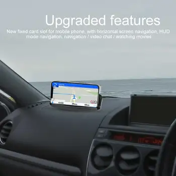 Mirror Safe Driving GPS Navigation Clear Head Up Display Practical Anti Slip Windscreen Phone Holder Portable Wireless Charger
Mirror Safe Driving GPS Navigation Clear Head Up Display Practical Anti Slip Windscreen Phone Holder Portable Wireless Charger