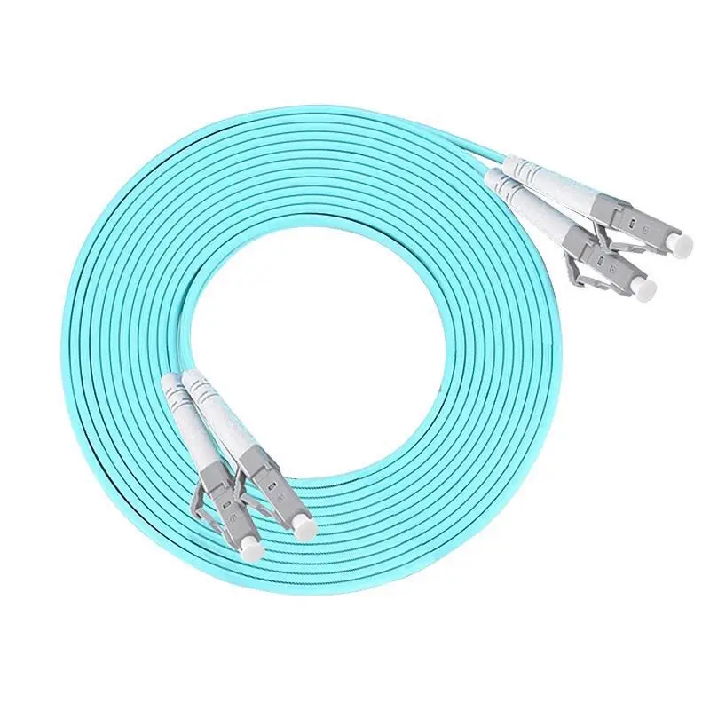 LC/UPC-LC/UPC OM3 Multimode Duplex  optical fiber patch cord 3.0mm LSZH for telecommunication tools
LC/UPC-LC/UPC OM3 Multimode Duplex  optical fiber patch cord 3.0mm LSZH for telecommunication tools