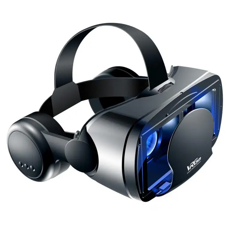 360° VR Headset Goggles 3D Glasses Virtual Reality For Mobile Phone Gift With Controllers Lenses Binoculars | Электроника