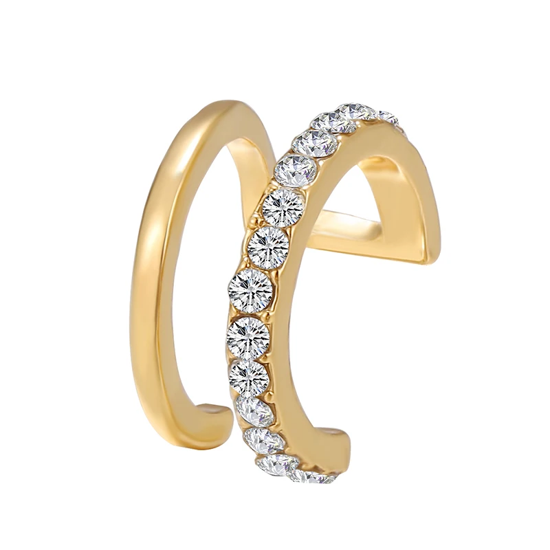 17KM Minimalistyczne złote kolczyki w kształcie koła Hoop dla kobiet - dodatek 2021, biżuteria na ślub i prezenty - Wianko - 12