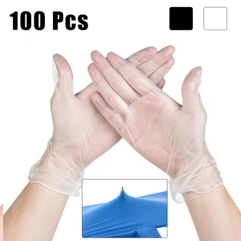 100X Disposable Gloves Non-Slip Acid and Alkali Laboratory Rubber Nitrile Glove Kitchen/Medical/Work/Garden/Tattoos/Hairdressing
100X Disposable Gloves Non-Slip Acid and Alkali Laboratory Rubber Nitrile Glove Kitchen/Medical/Work/Garden/Tattoos/Hairdressing