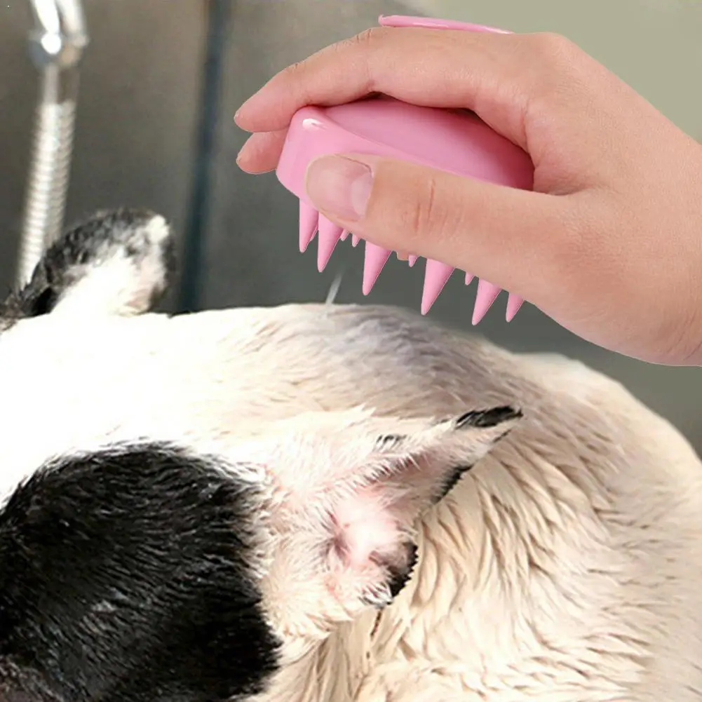 Pet Dog Bath Brush Comb Silicone SPA Shampoo Massage Tool Grooming Brush Shower Cleaning Removal Comb For Dogs Hair Cats D9J6
Pet Dog Bath Brush Comb Silicone SPA Shampoo Massage Tool Grooming Brush Shower Cleaning Removal Comb For Dogs Hair Cats D9J6