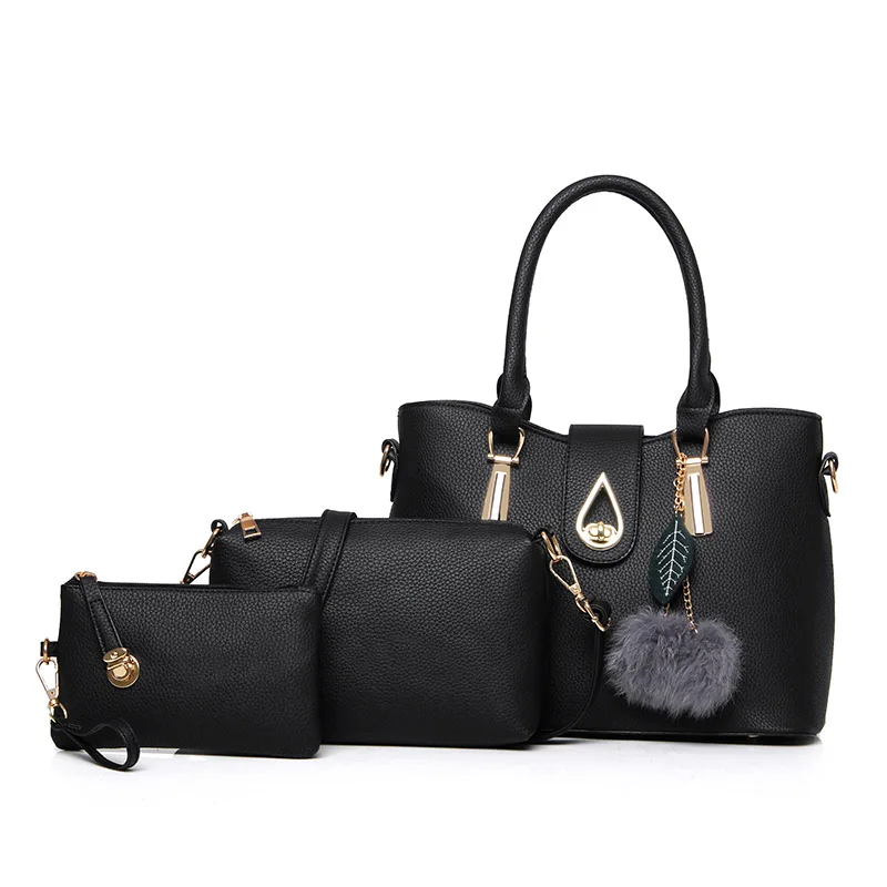 2017 Autumn And Winter New Style Solid Color Fashion Embossed Leather Different Size Bags Three-piece Set Europe And America Sty
2017 Autumn And Winter New Style Solid Color Fashion Embossed Leather Different Size Bags Three-piece Set Europe And America Sty