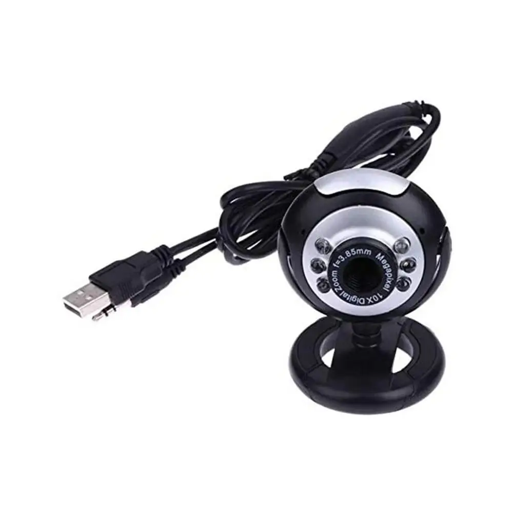 Computer Camera USB 2.0 Night Vision Free Drive Clip Camera LED HD Camera Night Vision Function Built-In Microphone
Computer Camera USB 2.0 Night Vision Free Drive Clip Camera LED HD Camera Night Vision Function Built-In Microphone