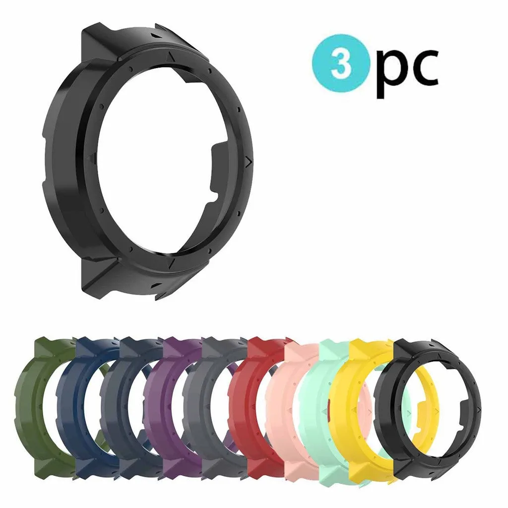 Ouhaobin 3PC чехол для Xiaomi Huami Amazfit Verge A1801 часы ультра тонкий устойчивый к царапинам
