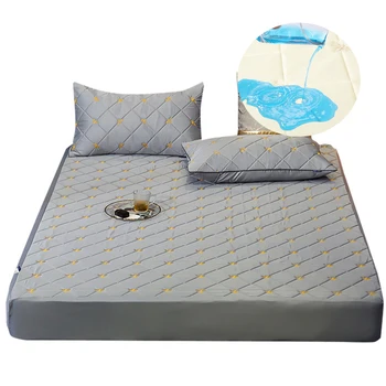 Silk Quilted Bed Cover Waterproof Mattress Cover Anti Bed Bugs Mattress Protector Pad Breathable Light Luxury Bed Fitted Sheet
Silk Quilted Bed Cover Waterproof Mattress Cover Anti Bed Bugs Mattress Protector Pad Breathable Light Luxury Bed Fitted Sheet