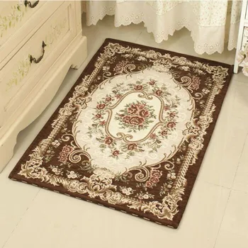 European Jacquard Style Livingroom Carpet Pastoral Home Rug Bedroom Bedside Entrance Door Mat Flower Home Parlor Area Rug 
European Jacquard Style Livingroom Carpet Pastoral Home Rug Bedroom Bedside Entrance Door Mat Flower Home Parlor Area Rug