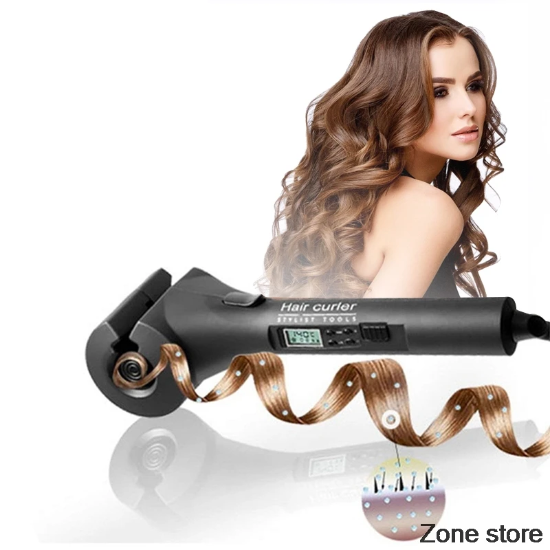 New LCD Automatic Hair Curler Magic Curling Iron Women Wave Hair Styling Tools Ceramic Heating Anti-perm Curl Styler For Lady
New LCD Automatic Hair Curler Magic Curling Iron Women Wave Hair Styling Tools Ceramic Heating Anti-perm Curl Styler For Lady