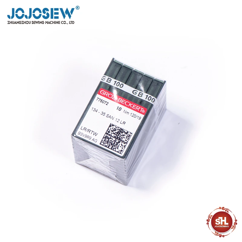 

100pcs/lot JOJOSEW Brand Needles 134-35SAN 12LR 120/19 775072 For Industrial Bartack Buttonhole Sewing Machin