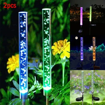 Solar Crystal Rod Light 2PCs Color Crystal Ball Light Garden Light and Grounding Rod Solar Party Garden Party Decoration Lamps
Solar Crystal Rod Light 2PCs Color Crystal Ball Light Garden Light and Grounding Rod Solar Party Garden Party Decoration Lamps