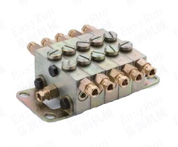 Zhejiang Liubian Machinery Lubricating JPQ1 type 9 way Block Style Progressive Grease Lubrication Distributor
Zhejiang Liubian Machinery Lubricating JPQ1 type 9 way Block Style Progressive Grease Lubrication Distributor