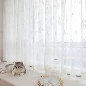 Light Sheer Lace Curtain for Living Room Mosquito Net curtain for Kitchen Door Curtain Tulle Bay Window Drape Custom S530#40
Light Sheer Lace Curtain for Living Room Mosquito Net curtain for Kitchen Door Curtain Tulle Bay Window Drape Custom S530#40