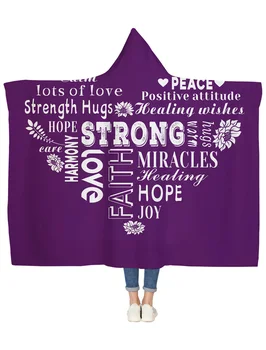 Love Heals Words Deep Purple Hooded Blanket Bedspread Blankets Blanket Flannel Travel All-Season
Love Heals Words Deep Purple Hooded Blanket Bedspread Blankets Blanket Flannel Travel All-Season