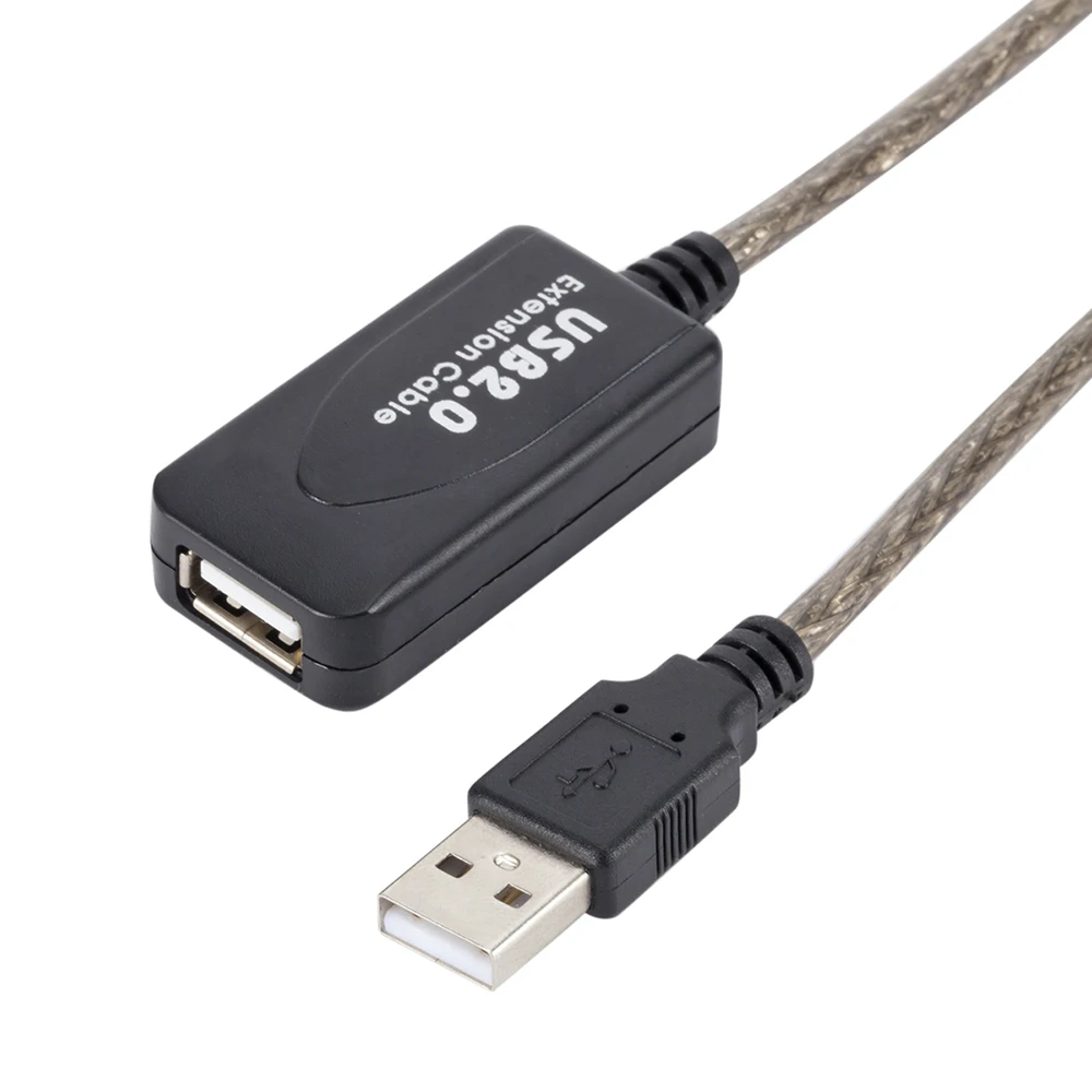 

USB 2.0 Male To Female USB Cable 5m 10m 15m 20m Extender Cord Wire Super Speed Data Sync USB2.0 Extension Cable For PC Laptop