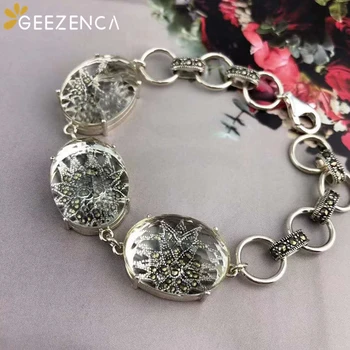 925 Sterling Silver White Crystal Ring Earrings Bracelet Pendant Jewelry Sets Trendy Vintage Hyperbole Exaggerated Punk Rock
925 Sterling Silver White Crystal Ring Earrings Bracelet Pendant Jewelry Sets Trendy Vintage Hyperbole Exaggerated Punk Rock