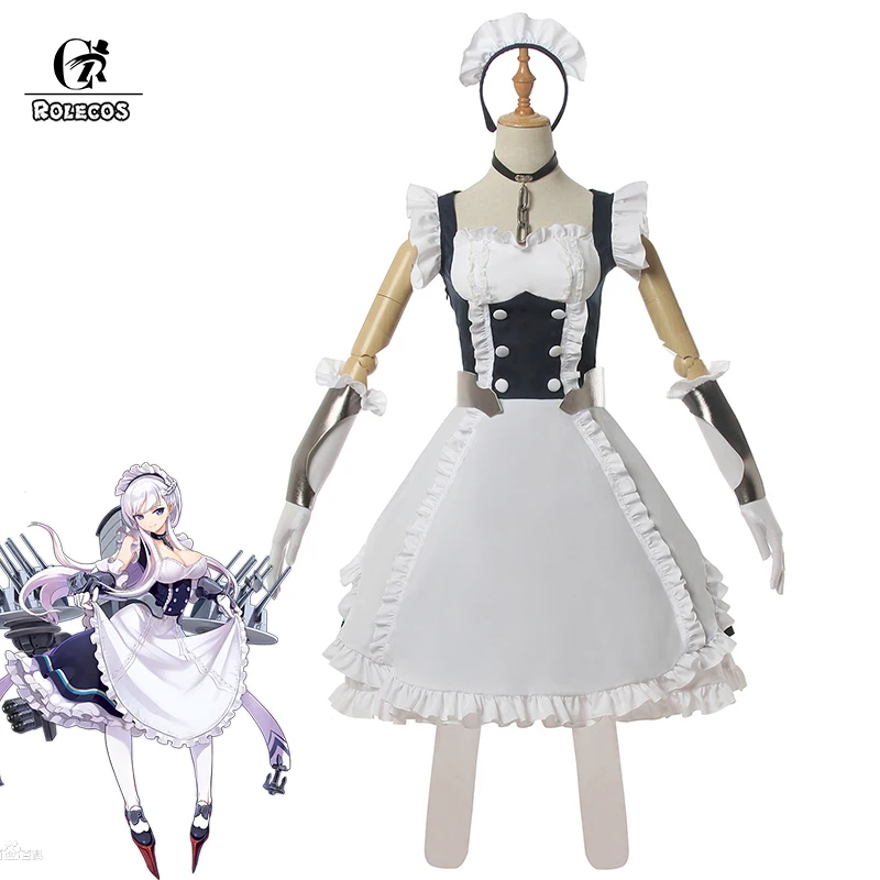 ROLECO Game Azur Lane Cosplay HMS Belfast Cosplay Costume Sexy Costume HMS Belfast Cosplay White Women Dress Halloween Full Set
ROLECO Game Azur Lane Cosplay HMS Belfast Cosplay Costume Sexy Costume HMS Belfast Cosplay White Women Dress Halloween Full Set