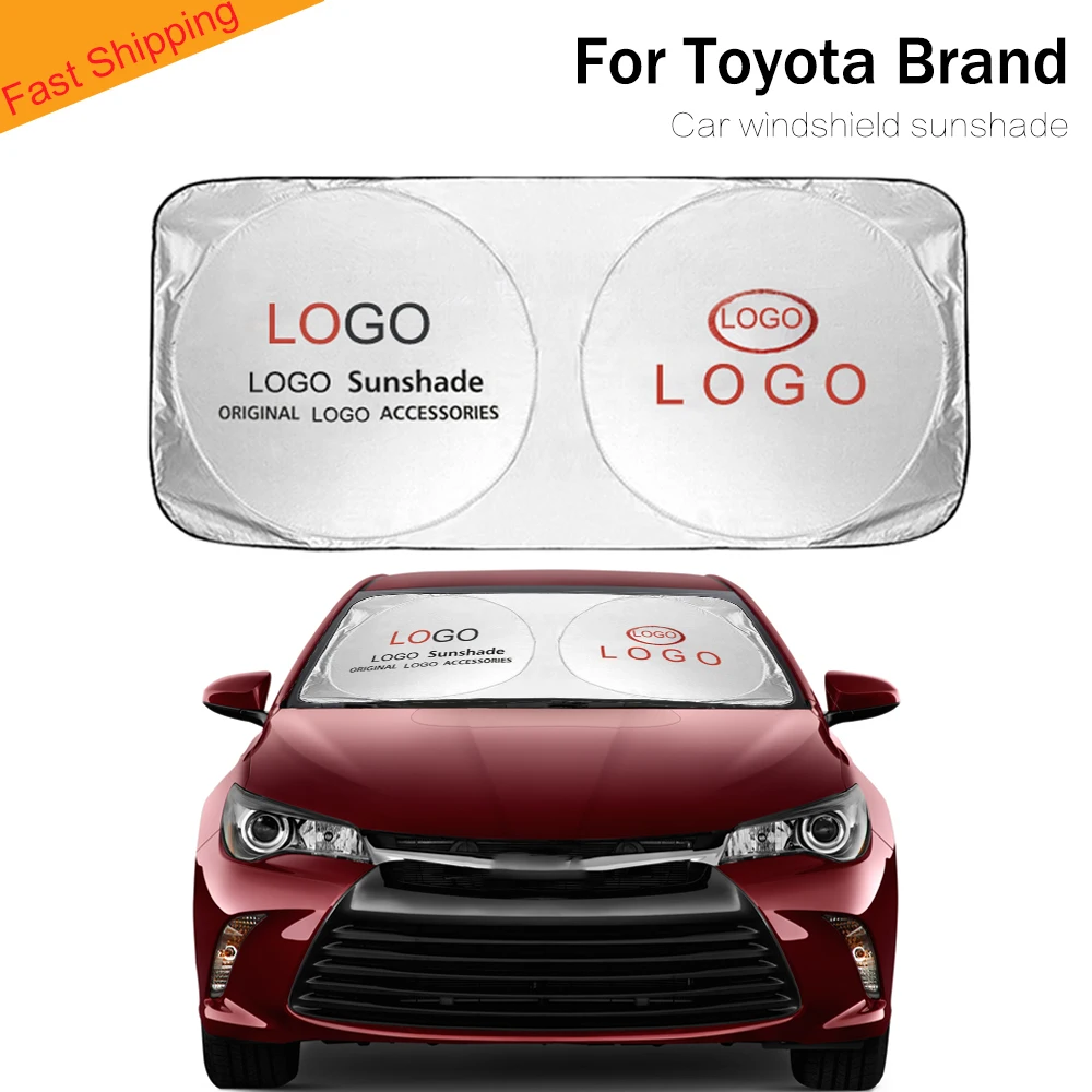 For toyota logo front window sunshade auto parasol coche car driving sun shade blind cover protector for toyota Camry Corolla
For toyota logo front window sunshade auto parasol coche car driving sun shade blind cover protector for toyota Camry Corolla