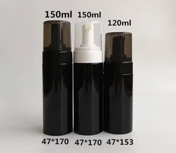 10pcs/lot 150ml Empty Mousse Foam Bottle Black Liquid Soap Dispenser Pump Bottles Refillable Hand Soap Shampoo
10pcs/lot 150ml Empty Mousse Foam Bottle Black Liquid Soap Dispenser Pump Bottles Refillable Hand Soap Shampoo