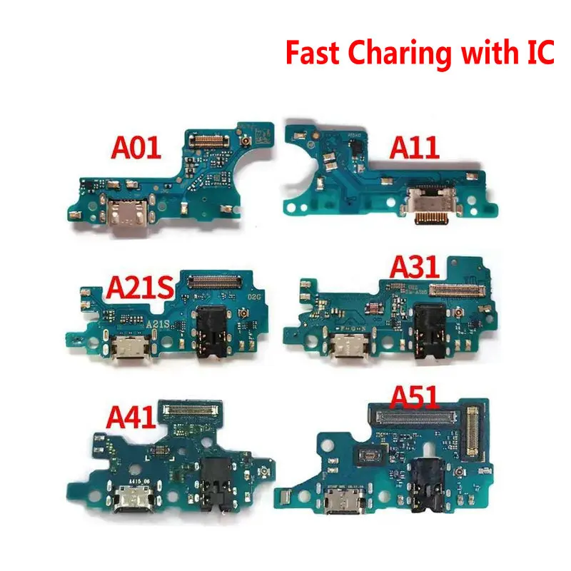 Гибкий кабель с USB-разъемом для зарядки и микрофоном Samsung A01 A11 A21 A31 A41 A51 A71 M11 M21 M31 |