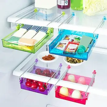 ABS Refrigerator Organizer Drawer Basket Refrigerator Pull-out Drawers Fridge Rack Fresh Spacer Layer Storage Rack
ABS Refrigerator Organizer Drawer Basket Refrigerator Pull-out Drawers Fridge Rack Fresh Spacer Layer Storage Rack