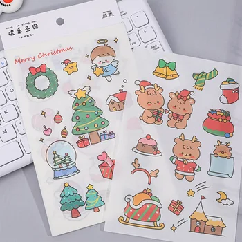 6Sheet God Foil Merry Christmas Santa Claus DIY Stickers Decorative Scrapbooking Diary Album Stick Label Wall Sticker
6Sheet God Foil Merry Christmas Santa Claus DIY Stickers Decorative Scrapbooking Diary Album Stick Label Wall Sticker